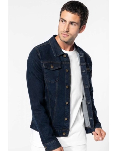 K-KA6136-MEN'S UNLINED DENIM JACKET